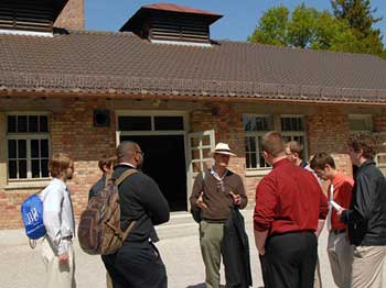 Munich / Dachau Concentration Camp Tour Group - The Barracks 